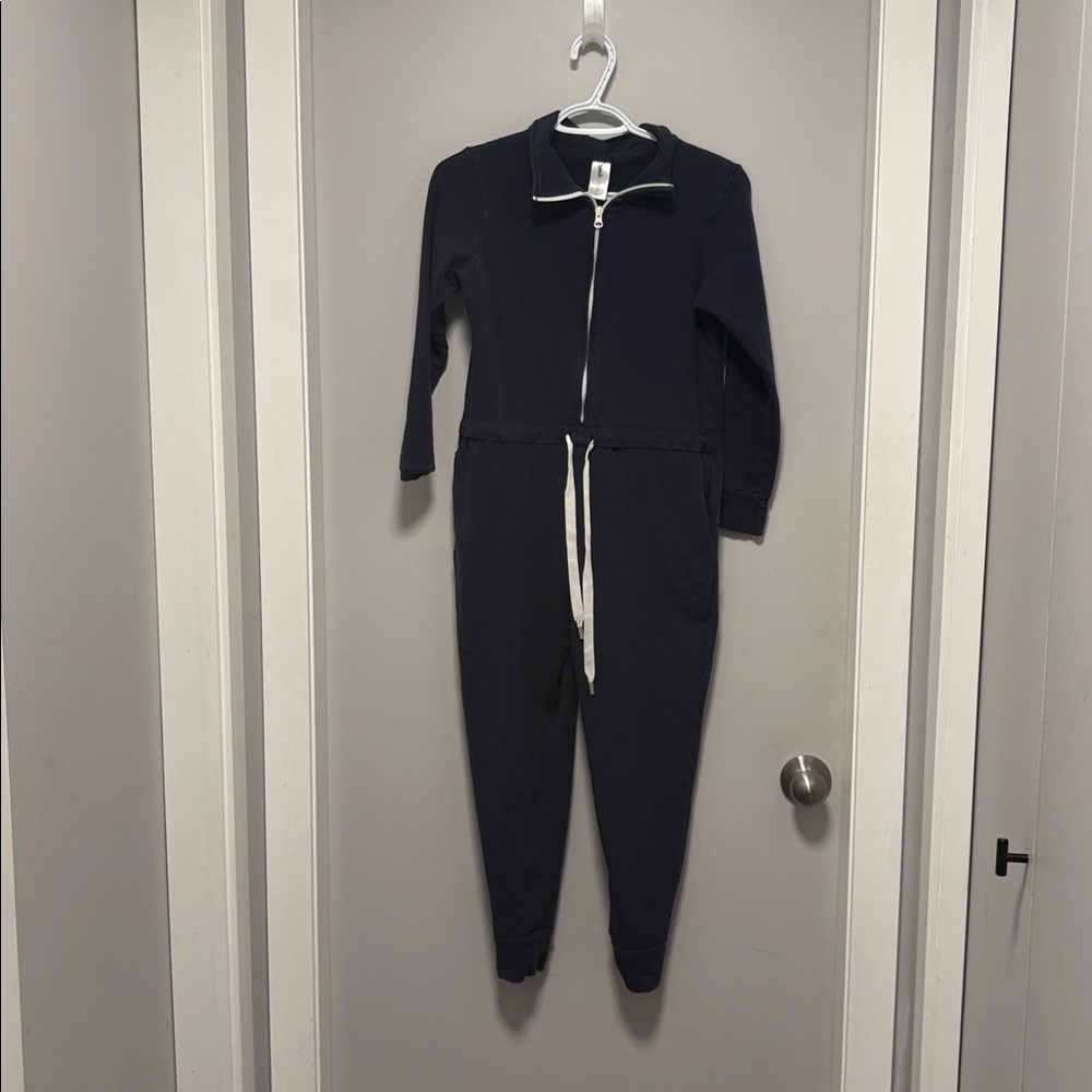Smash & Tess Navy Romper Start Needs A Few Stiches